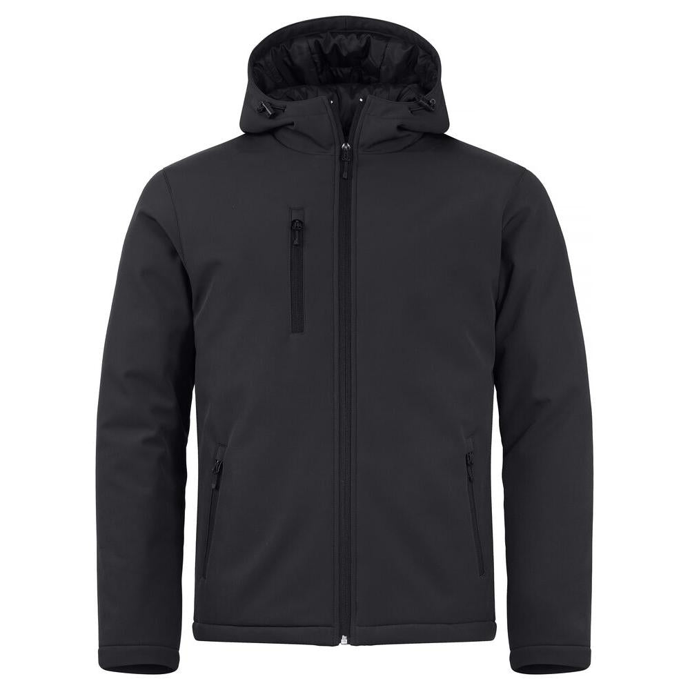 Padded Hoody Softshell - Black - Image 1