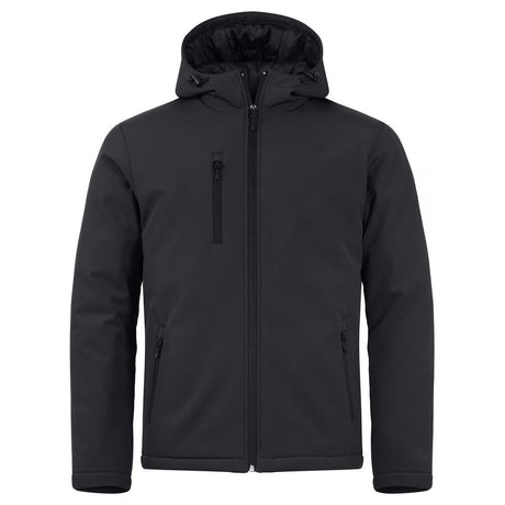 Padded Hoody Softshell - Black - Image 1