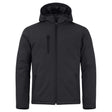 Padded Hoody Softshell - Black - Image 1