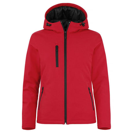 Padded Hoody Softshell Women - Red - Image 1
