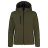 Padded Hoody Softshell Women - Fog Green - Image 1