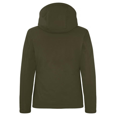 Padded Hoody Softshell Women - Fog Green - Image 2