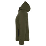 Padded Hoody Softshell Women - Fog Green - Image 3