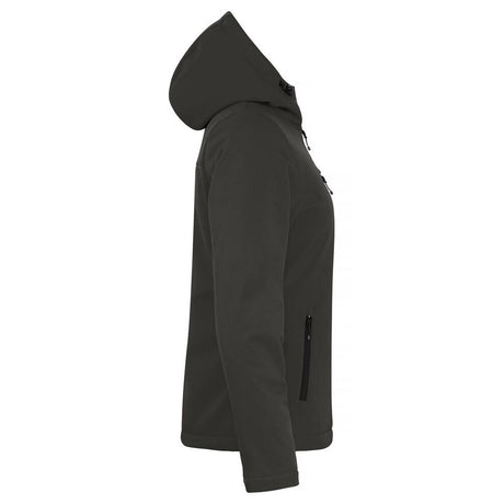 Padded Hoody Softshell Women - Dark Grey - Image 4