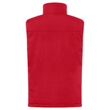 Padded Softshell Vest - Red - Image 2