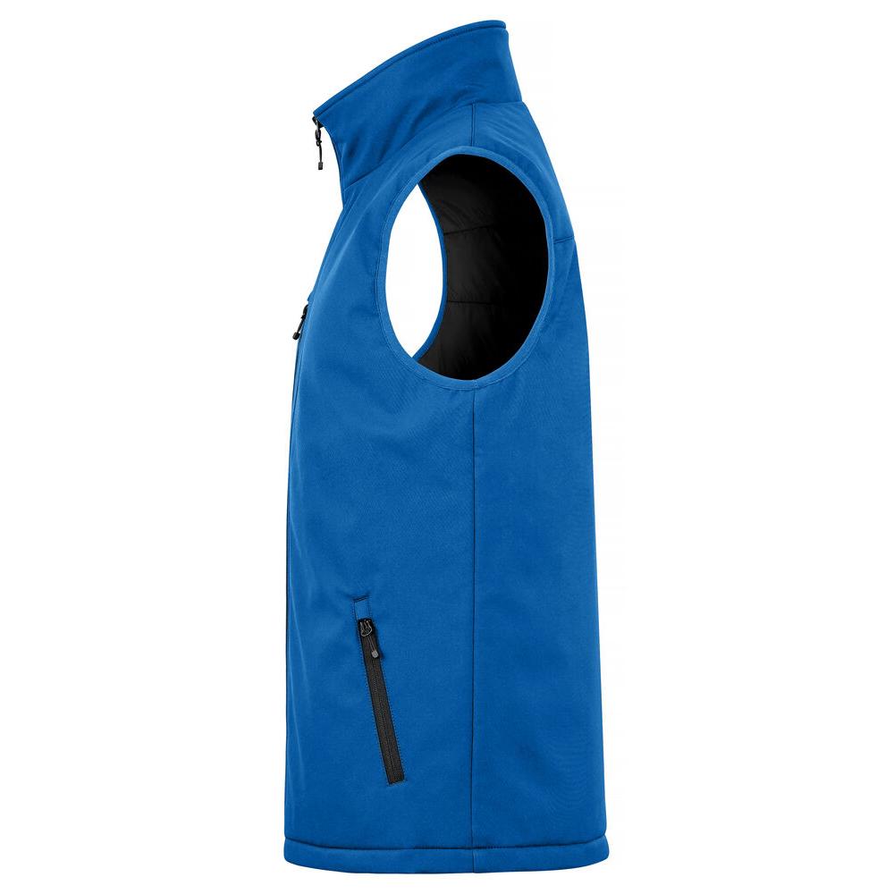 Padded Softshell Vest - Royalblue - Image 3