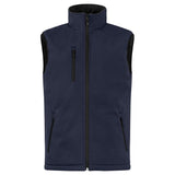 Padded Softshell Vest - Dark Navy - Image 1