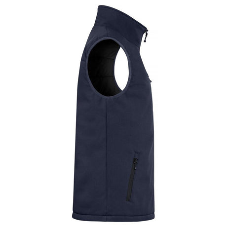 Padded Softshell Vest - Dark Navy - Image 4