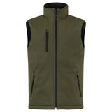 Padded Softshell Vest - Fog Green - Image 1