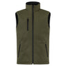 Padded Softshell Vest - Fog Green - Image 1