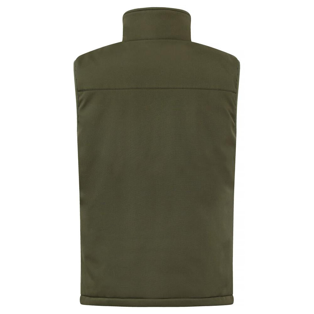 Padded Softshell Vest - Fog Green - Image 2
