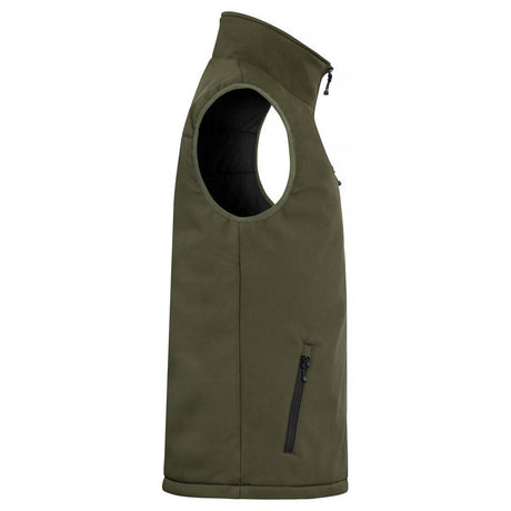Padded Softshell Vest - Fog Green - Image 4