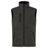 Padded Softshell Vest - Dark Grey - Image 1