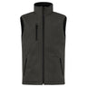 Padded Softshell Vest - Dark Grey - Image 1