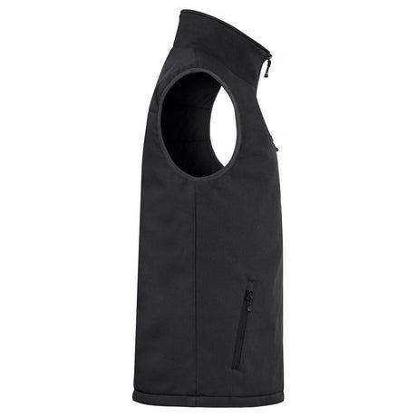 Padded Softshell Vest - Black - Image 4