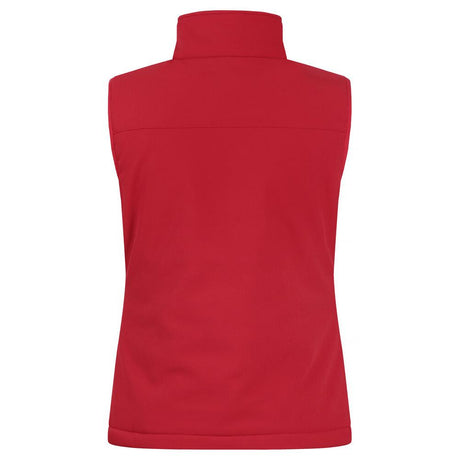 Padded Softshell Vest Women - Red - Image 2