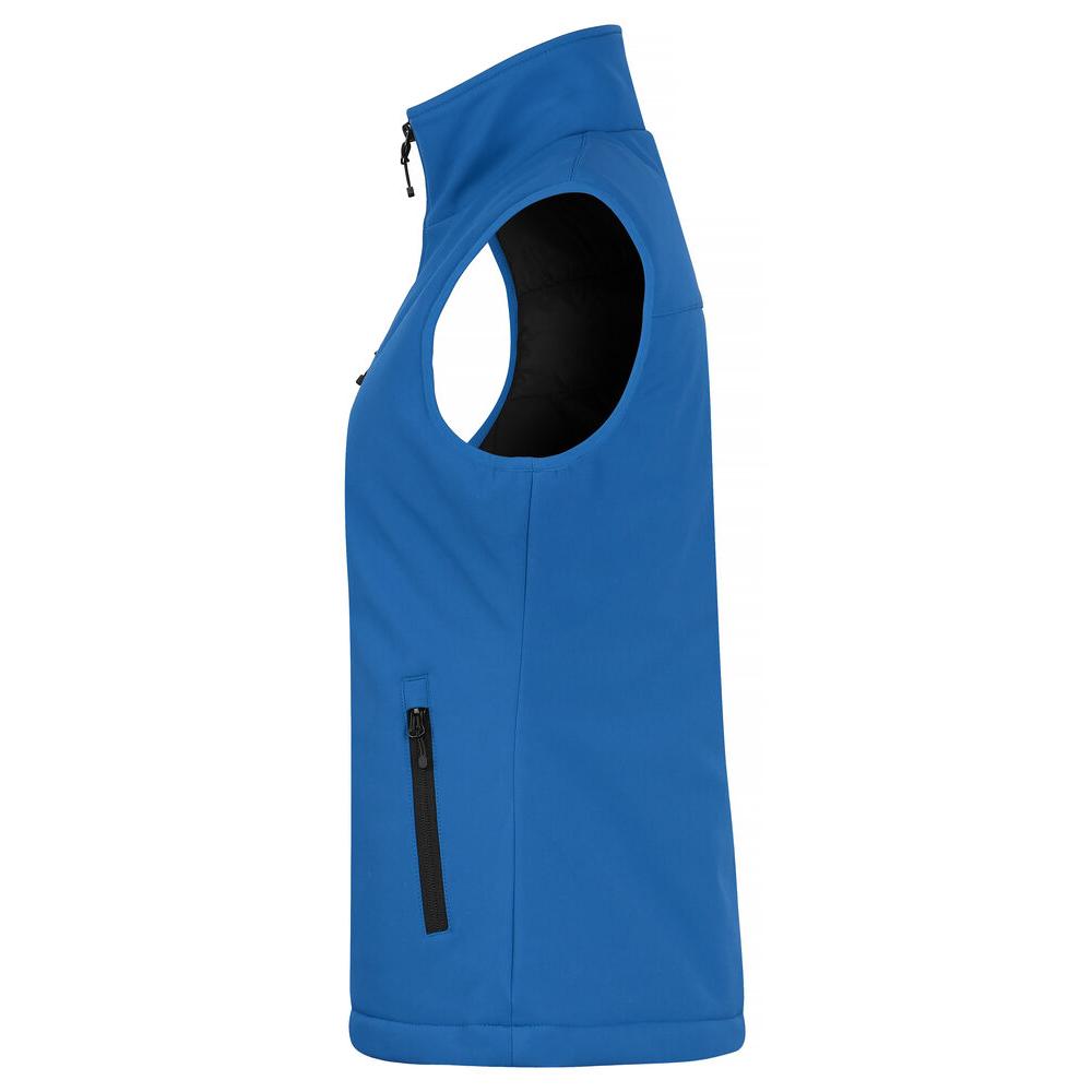 Padded Softshell Vest Women - Royalblue - Image 3