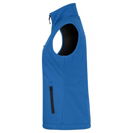 Padded Softshell Vest Women - Royalblue - Image 3