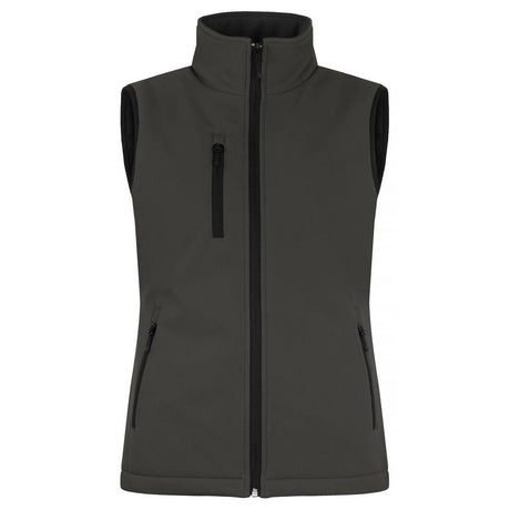 Padded Softshell Vest Women - Dark Grey - Image 1