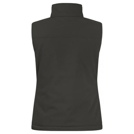 Padded Softshell Vest Women - Dark Grey - Image 2