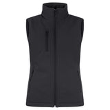 Padded Softshell Vest Women - Black - Image 1