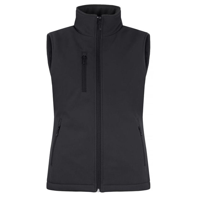 Padded Softshell Vest Women - Black - Image 1