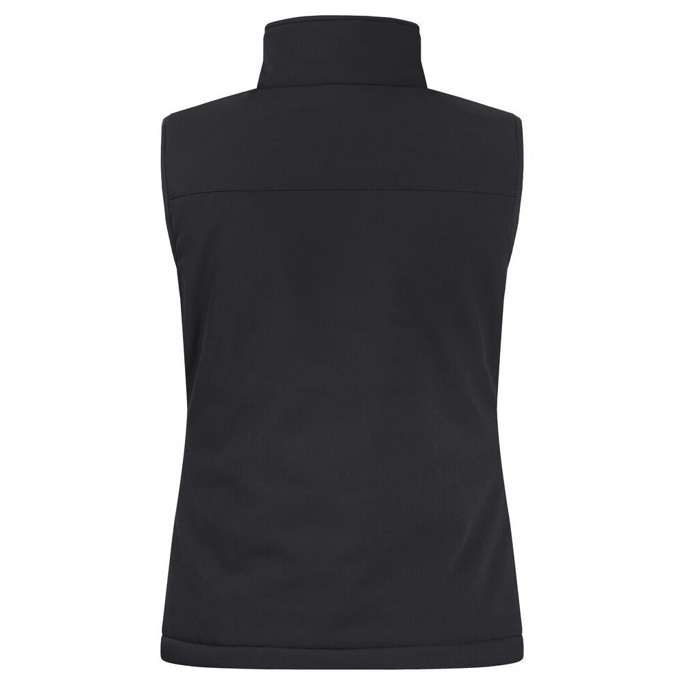 Padded Softshell Vest Women - Black - Image 2
