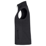 Padded Softshell Vest Women - Black - Image 3