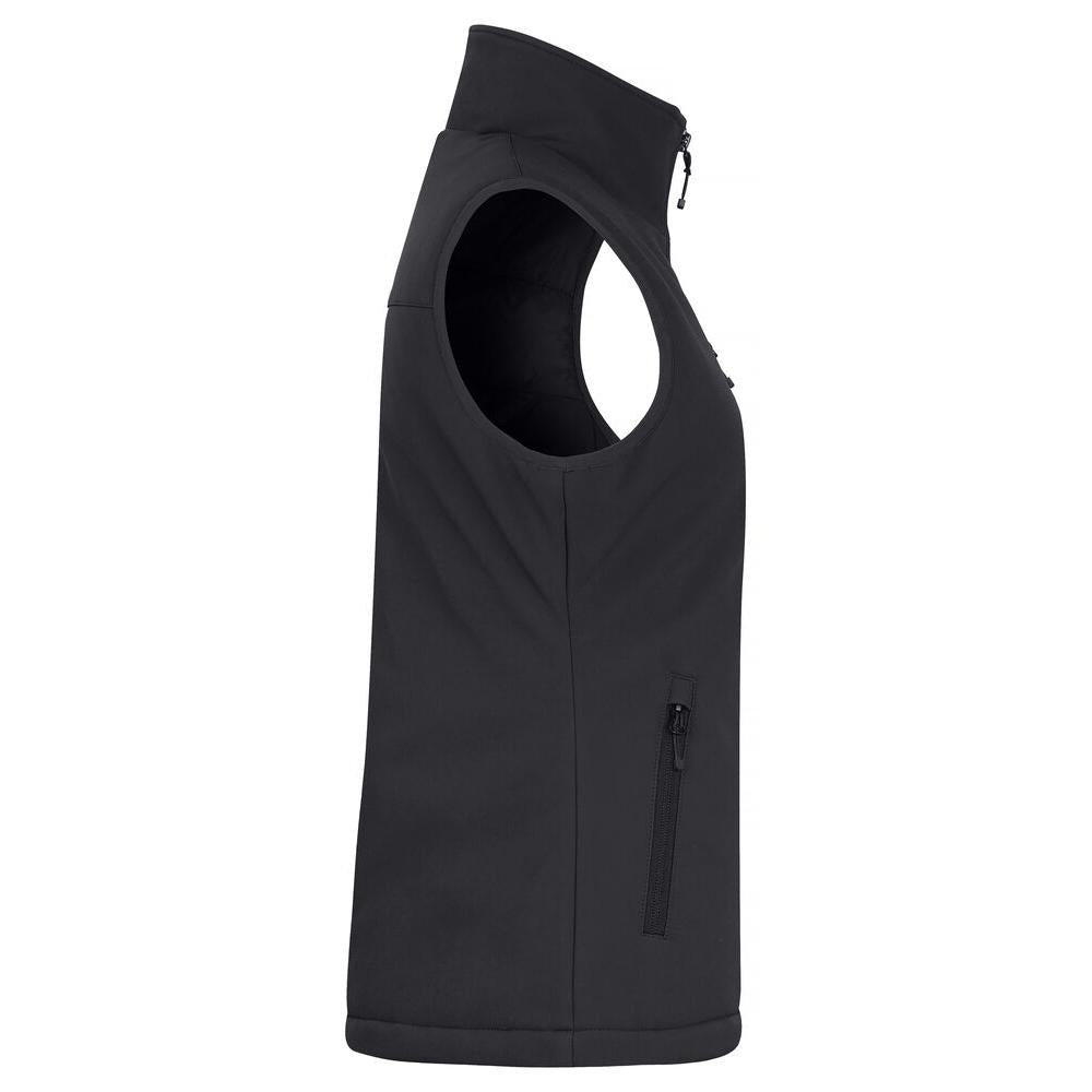 Padded Softshell Vest Women - Black - Image 4