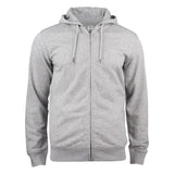 Premium OC Hoody Full Zip - Grey Melange - Image 1