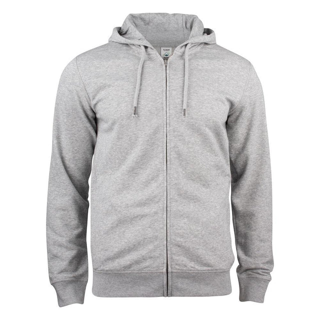 Premium OC Hoody Full Zip - Grey Melange - Image 1
