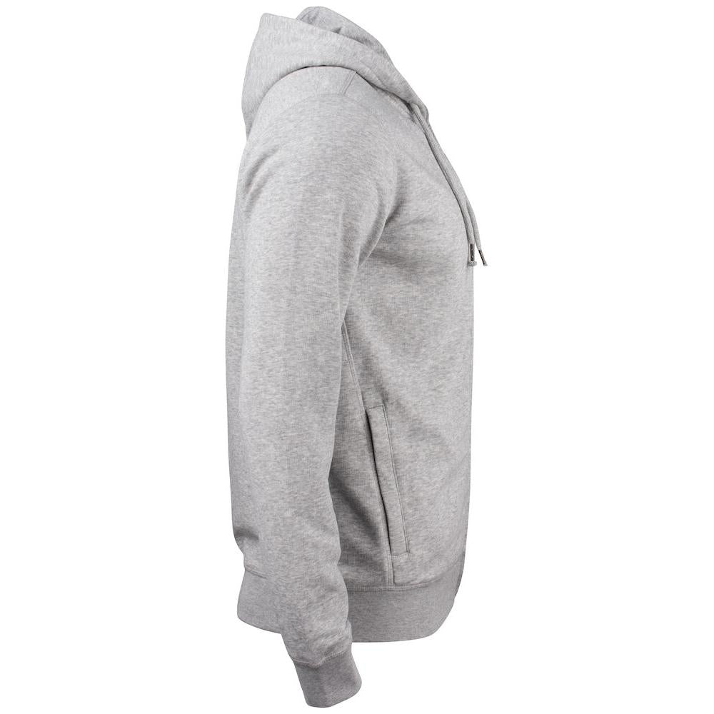 Premium OC Hoody Full Zip - Grey melange - Image 4