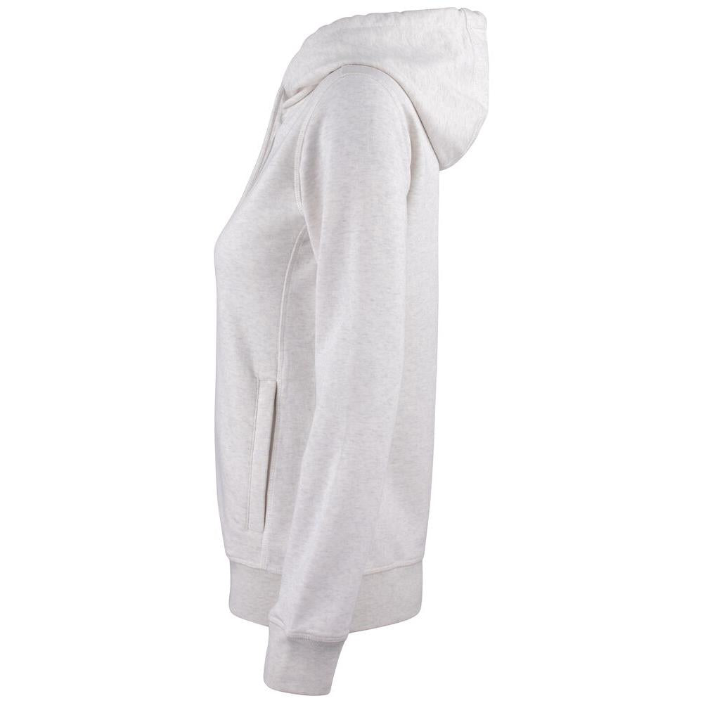 Premium OC Hoody Full Zip Women - Nature Melange - Image 3