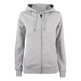 Premium OC Hoody Full Zip Women - Grey Melange - Image 1