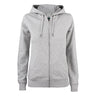 Premium OC Hoody Full Zip Women - Grey Melange - Image 1