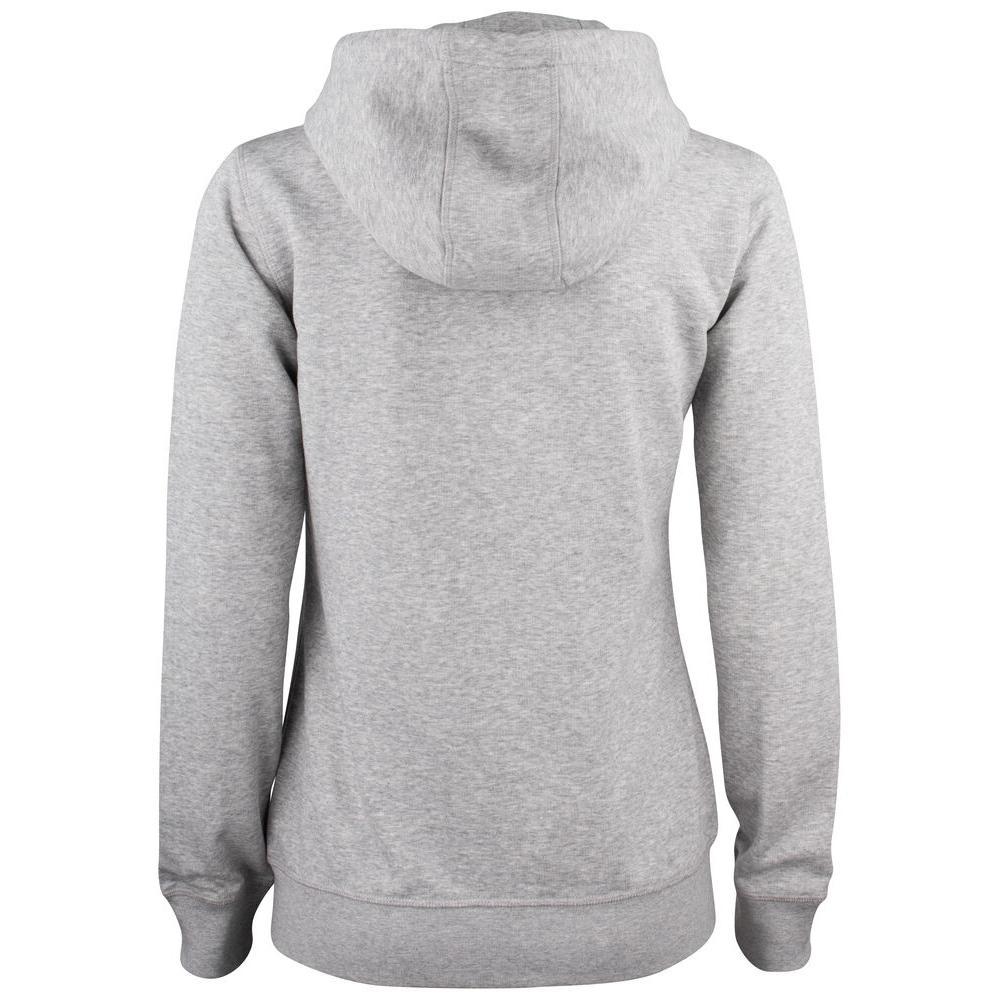 Premium OC Hoody Full Zip Women - Grey Melange - Image 2
