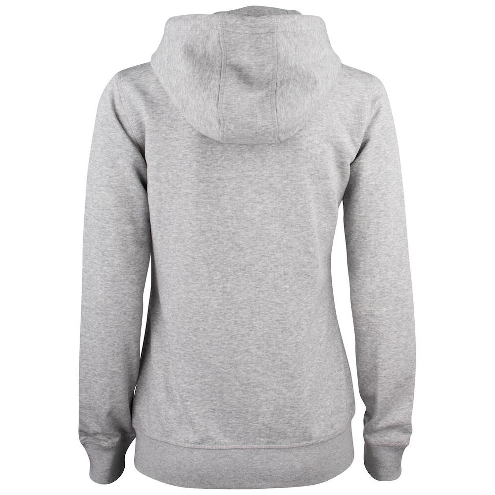 Premium OC Hoody Full Zip Women - Grey melange - Image 2