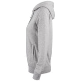 Premium OC Hoody Full Zip Women - Grey Melange - Image 3