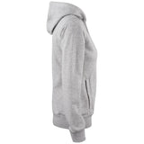 Premium OC Hoody Full Zip Women - Grey Melange - Image 4