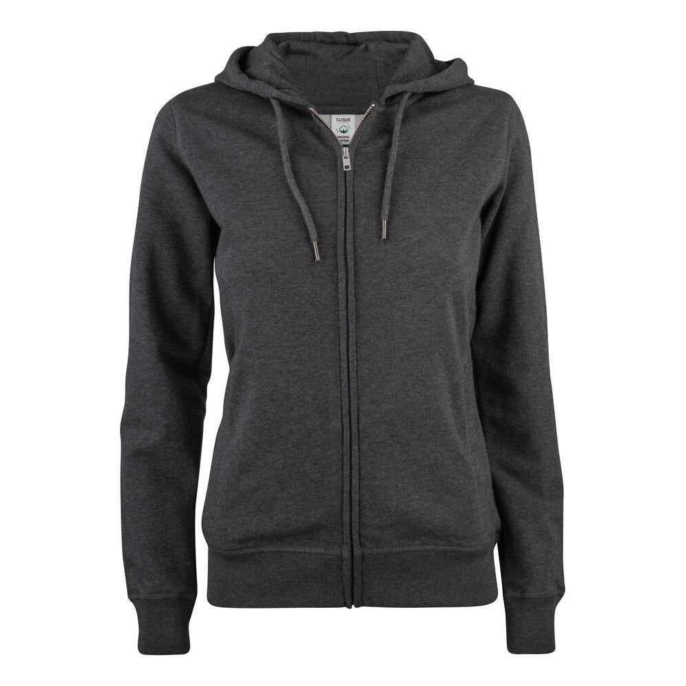 Premium OC Hoody Full Zip Women - Anthracite Melange - Image 1
