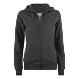 Premium OC Hoody Full Zip Women - Anthracite Melange - Image 1