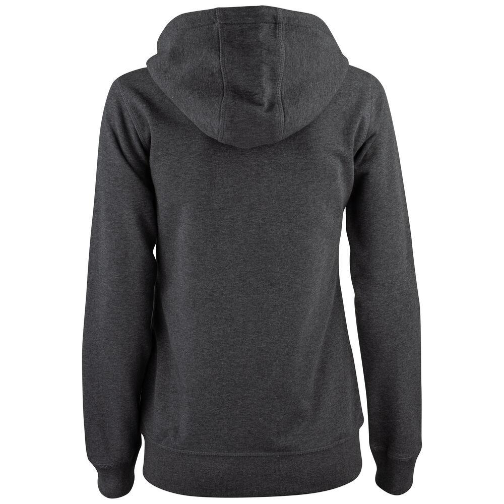Premium OC Hoody Full Zip Women - Anthracite Melange - Image 2