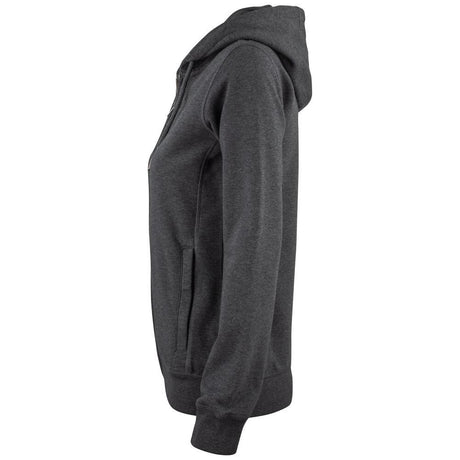 Premium OC Hoody Full Zip Women - Anthracite Melange - Image 3