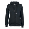 Premium OC Hoody Full Zip Women - Black - Image 1