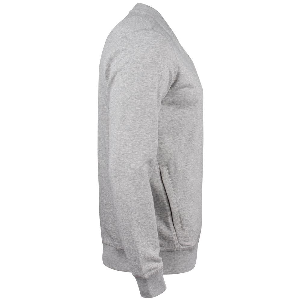 Premium OC Cardigan - Grey Melange - Image 4