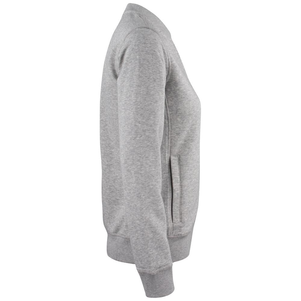 Premium OC Cardigan Women - Grey Melange - Image 4