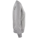 Premium OC Cardigan Women - Grey Melange - Image 4
