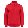 Basic Active Half Zip - Red - Image 1