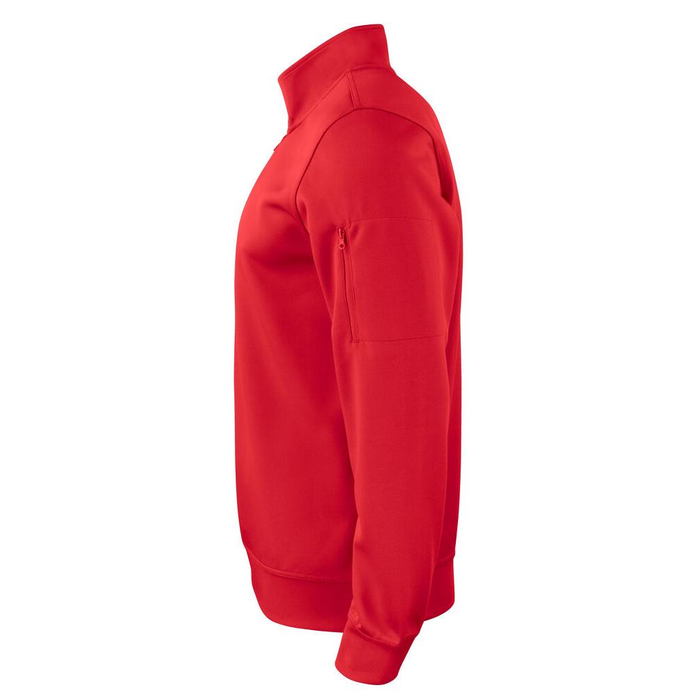 Basic Active Half Zip - Red - Image 3