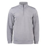 Basic Active Half Zip - Grey Melange - Image 1